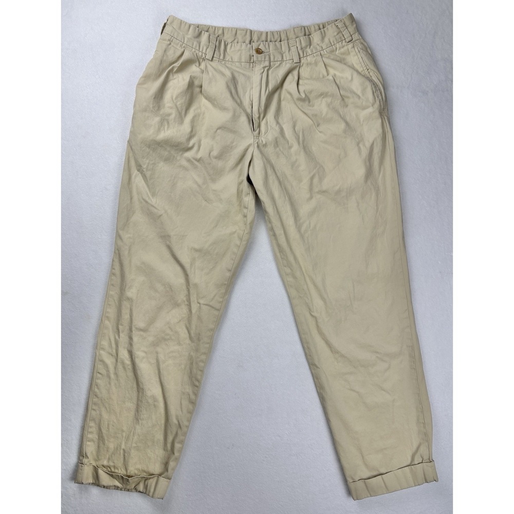Bills Khakis Mens 36x30 Tan Chino Pants Made in USA Casual